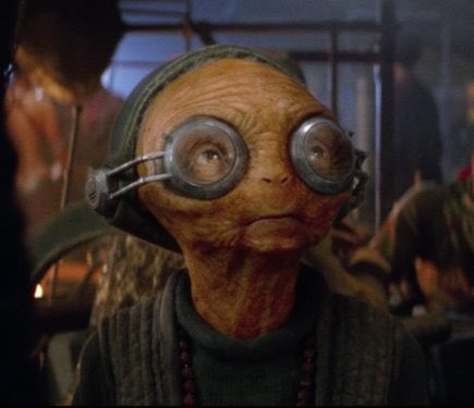 Maz Kanata (portrayed by Lupita Nyong’o) “The light - it’s always been there. It will guide you.”