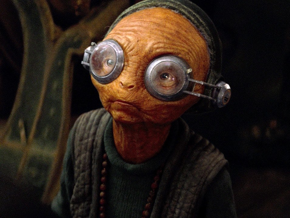 Maz Kanata (portrayed by Lupita Nyong’o) “The light - it’s always been there. It will guide you.”