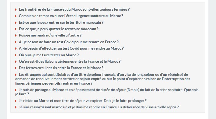AmbaFranceMaroc's tweet photo. ⚠️ Dans le cadre de la prolongation de l’état d’urgence sanitaire au Maroc et des nouvelles recommandations de l’Union Européenne, de nouvelles mesures apportant des modifications en matière de déplacement ont été prises. https://t.co/9OtD6kmvAn