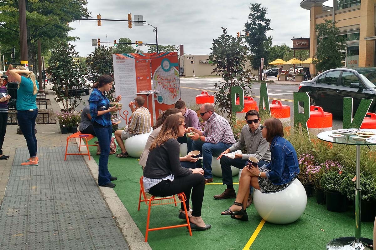 And I couldn't ignore this either. If you have to write PARK in big letters to convince everyone it's a park, its probably not.