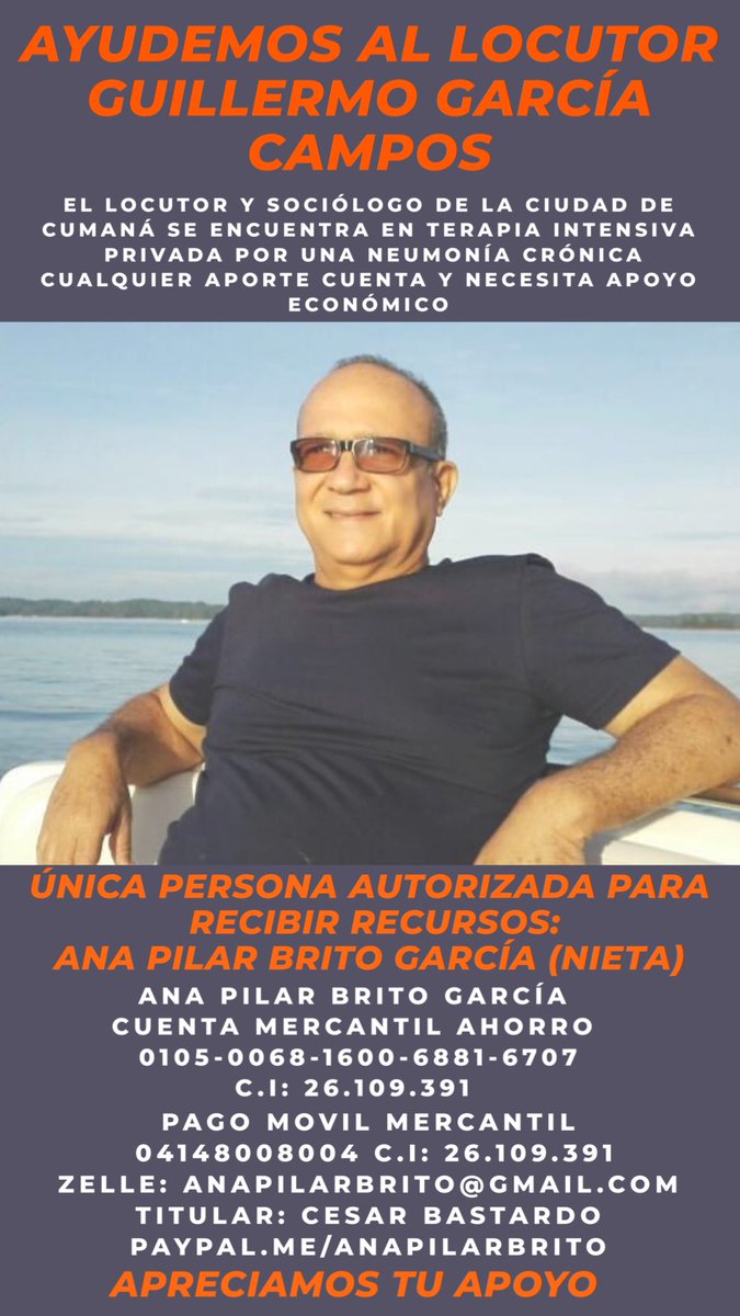 anipily95's tweet photo. Por favor! Ayúdame con un RT! Necesitamos ayuda económica para mi abuelo @guillermosucre https://t.co/N81z1QPg1u