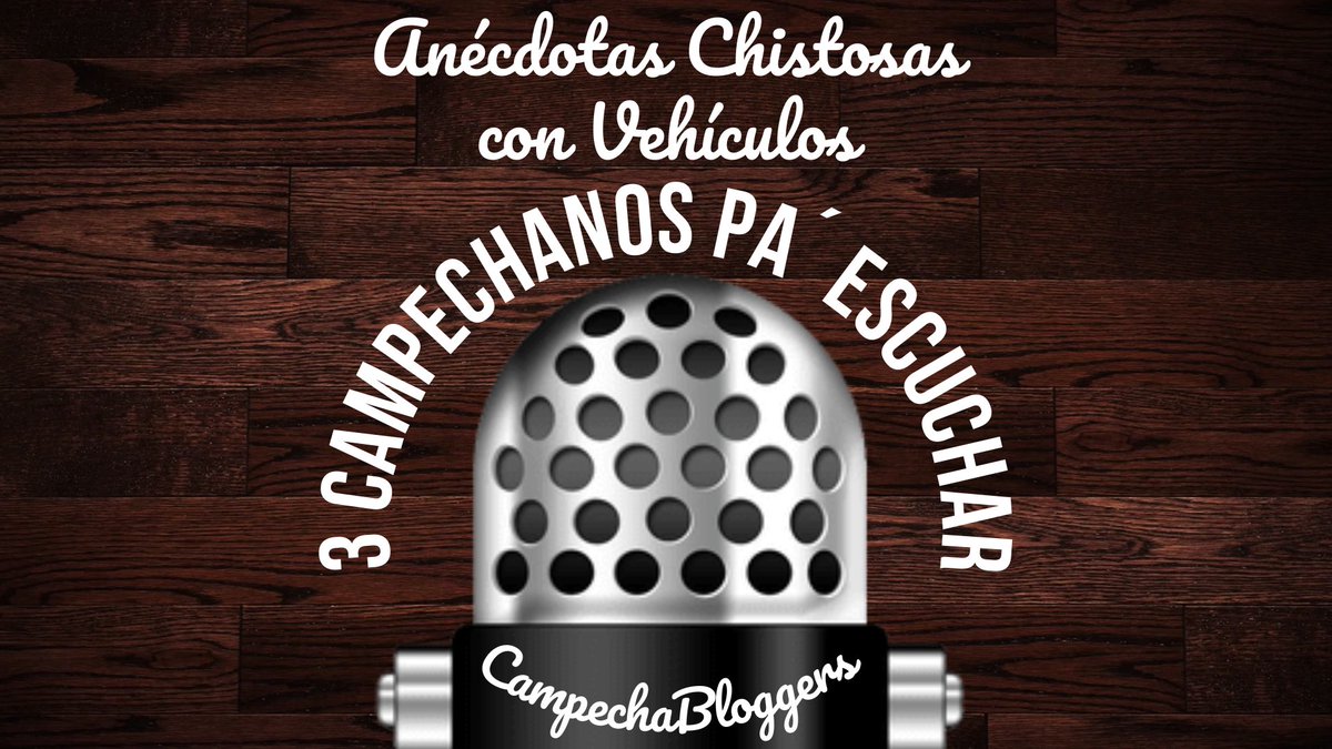 CampechaB's tweet photo. 🎙️ 𝐘𝐚 𝐞𝐬𝐭𝐚́ 𝐞𝐧 𝐬𝐩𝐨𝐭𝐢𝐟𝐲 𝐞𝐥 𝐝𝐞́𝐜𝐢𝐦𝐨 𝐞𝐩𝐢𝐬𝐨𝐝𝐢𝐨 🎙️
🚗 𝔸𝕟𝕖́𝕔𝕕𝕠𝕥𝕒𝕤 ℂ𝕙𝕚𝕤𝕥𝕠𝕤𝕒𝕤 𝕔𝕠𝕟 𝕍𝕖𝕙𝕚́𝕔𝕦𝕝𝕠𝕤 🚗
https://t.co/Y198nkib9R
.
#Podcast #PodcastEspañol
#PodcastLatino #PodcastMexico #PodcastLatinoamerica #PodcastEnEspañol #Comedia https://t.co/1UpEkJesPr