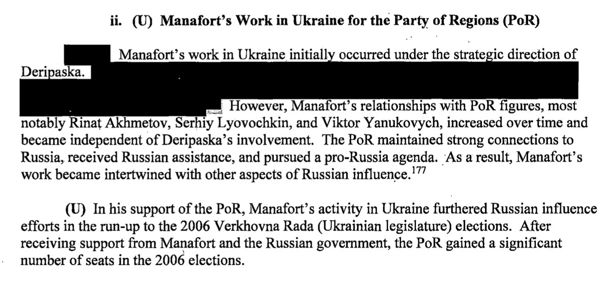 Manafort is an agent of Russia, Part Infinity
