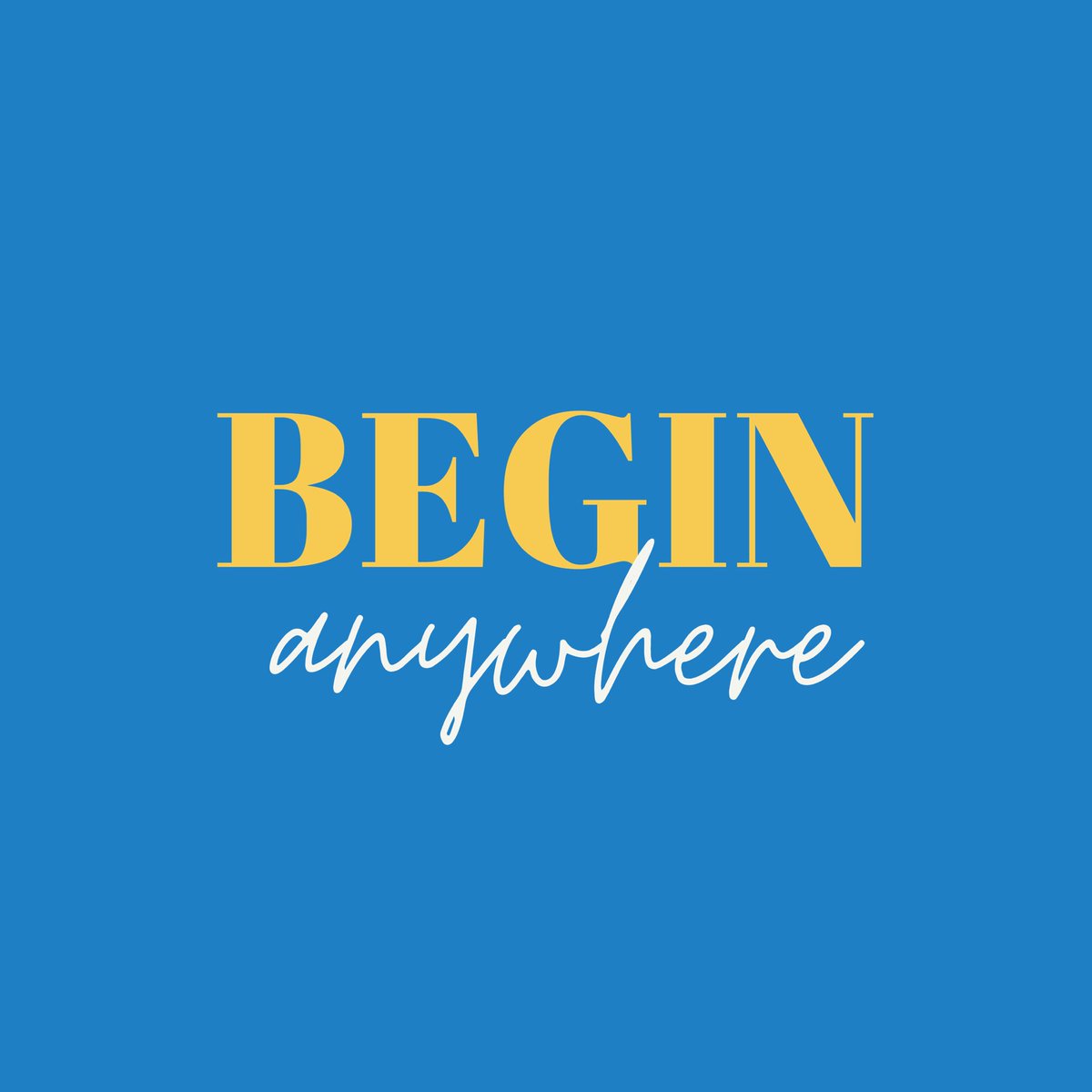 iamstreaking's tweet photo. Starting is the hardest part. Begin anywhere. Begin today. #MotivationalQuotes https://t.co/oJGjizrGxJ