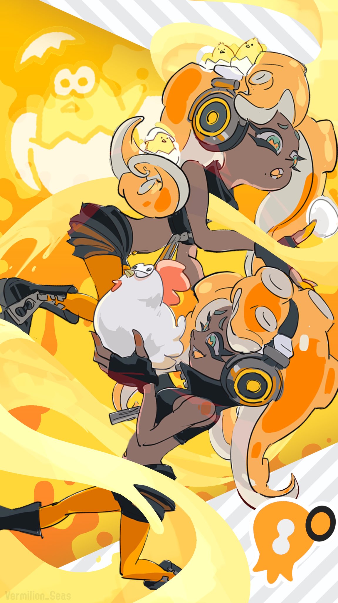 Pufuu Splatoon 2 Splatfest Wallpapers For Chicken Vs Egg Free To Use No Credit Needed Gt Pc Wallpapers Available Under Thread Lt スプラトゥーン2 T Co Pbwj5dheem Twitter