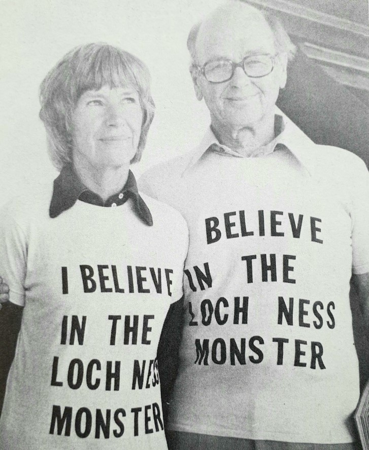 Incidentally, the beloved and oft-mentioned fact that Nessiteras rhombopteryx is an anagram of ‘Monster Hoax by Sir Peter S’ is a coincidence; Peter Scott had a long-standing serious interest in  #Nessie, ‘believed’ in its existence, and was not in this for shits and giggles.