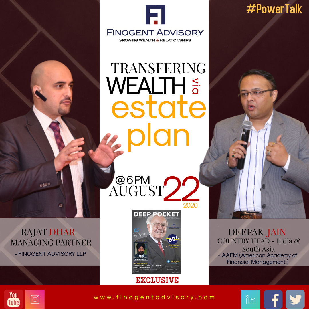 RajatDharSage's tweet image. #PowerTalk : Under #DeepPocket brand, its an Honor to have #DeepakJain, Head - India at AAFM , the body that gives #CFP and #CWM Certifications which are the #GoldStandard in the Field of #FinancialPlanning;  wherein he would guide us on the Best #WealthTransferPractices.