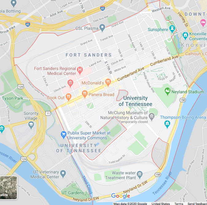 CityKnoxvilleTN's tweet photo. Knoxville's overall response rate to the #2020Census is 63%, but some areas of town lag behind. If you lived in @UTK_Housing, or in Fort Sanders or elsewhere in 37916 on April 1, 2020, fill out your Census today at https://t.co/pRLcD6XjIv. #CountMeInKnox https://t.co/Uy6gLQ4kAh