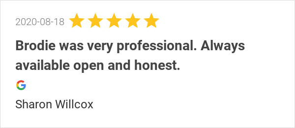 fnburnie's tweet photo. New 5.0-star Review: "Brodie was very professional. Always available open and honest." https://t.co/6a8DznWP3V