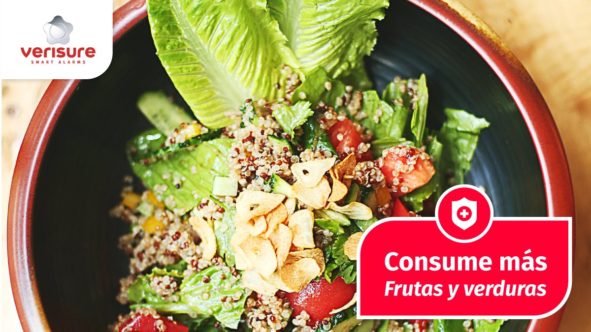 Llevar hábitos de vida saludable hará que te sientas mejor, la OMS recomienda un mínimo de 5 porciones de frutas y verduras al día. 
No esperes más y comienza hoy mismo 😋 
#PersonasQueProtegenPersonas #ConsejosSaludables #ProtegeLoQueMásQuieres