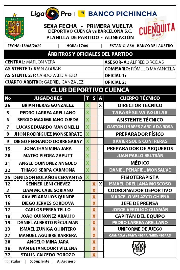 elmercurioec's tweet photo. #DCuenca anuncia el 11 abridor para medir a #BSC desde las 17:00. #6Fecha #LigaPro #SerieA https://t.co/EBPSyF9t65
