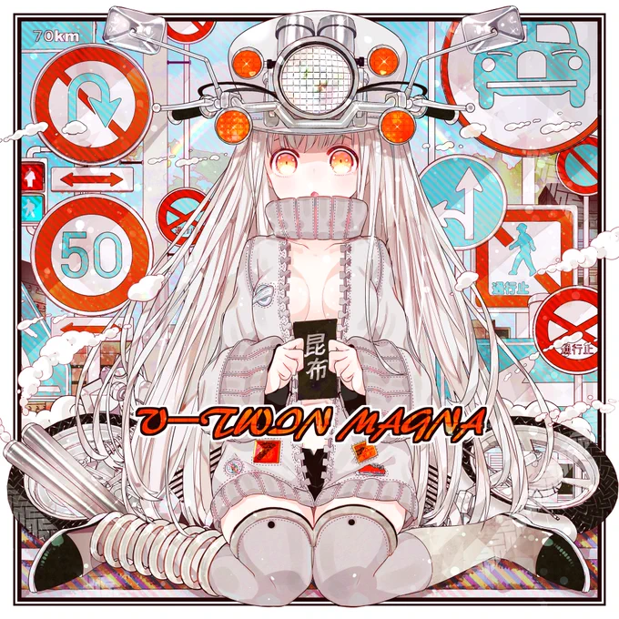 #バイクの日
バイクの日なのでバイクの擬人化ちゃん 