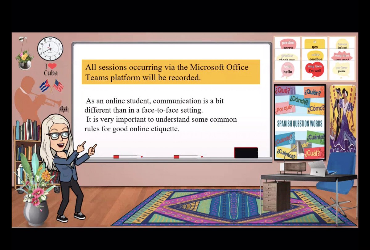 DearDrHenry's tweet image. Hola, ¿cómo estás? Started my day in Spanish this morning with Ms. G. #500ClassroomChallenge #Class16 @JKRobinsonEDU