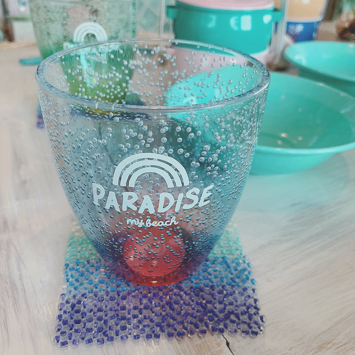海雑貨 Bar Aperitivo メインテーブルにアクリル樹脂のコップを追加しました カジュアルなデーブルや アウトドアの テーブルにぴったりのかわいいコップです ボーローシリーズの食器とセットでいかがでしょうか 品薄だったビーズコースターも再入荷し 海雑貨 Bar Aperitivo メインテーブルにアクリル樹脂のコップを追加しました カジュアルなデーブルや アウトドアの テーブルにぴったりのかわいいコップです ボーローシリーズの食器とセットでいかがでしょうか 品薄だったビーズコースターも再入荷し