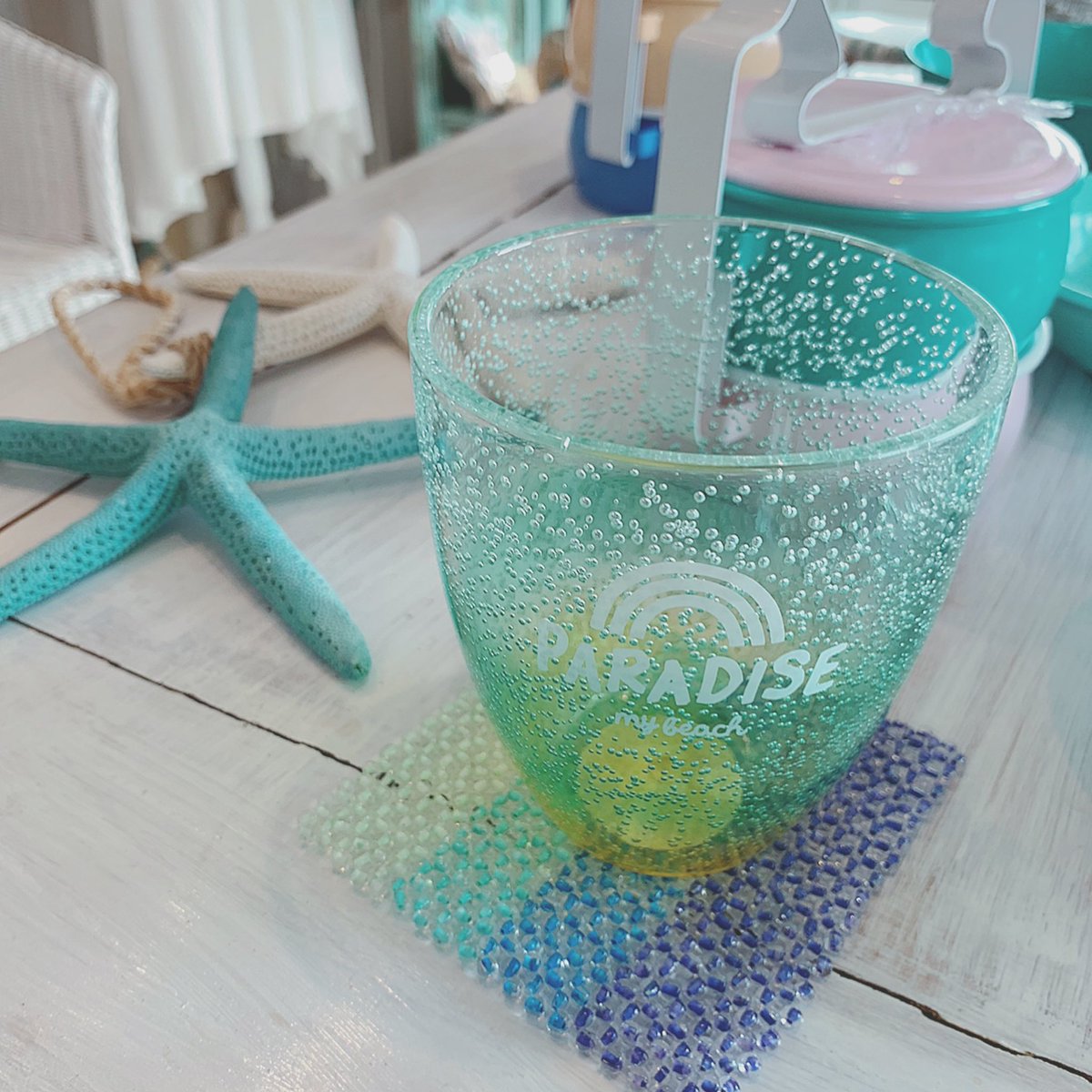 海雑貨 Bar Aperitivo メインテーブルにアクリル樹脂のコップを追加しました カジュアルなデーブルや アウトドアの テーブルにぴったりのかわいいコップです ボーローシリーズの食器とセットでいかがでしょうか 品薄だったビーズコースターも再入荷し 海雑貨 Bar Aperitivo メインテーブルにアクリル樹脂のコップを追加しました カジュアルなデーブルや アウトドアの テーブルにぴったりのかわいいコップです ボーローシリーズの食器とセットでいかがでしょうか 品薄だったビーズコースターも再入荷し