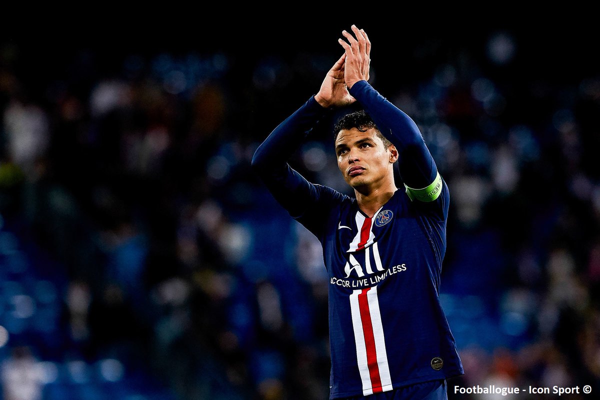 Footballogue's tweet photo. [#UCL] Thiago Silva 💬 : "Une fois rouge et bleu, toute la vie rouge et bleu !" ❤💙

(RMC Sport)

#RBLPSG https://t.co/2e9ND1ymR0