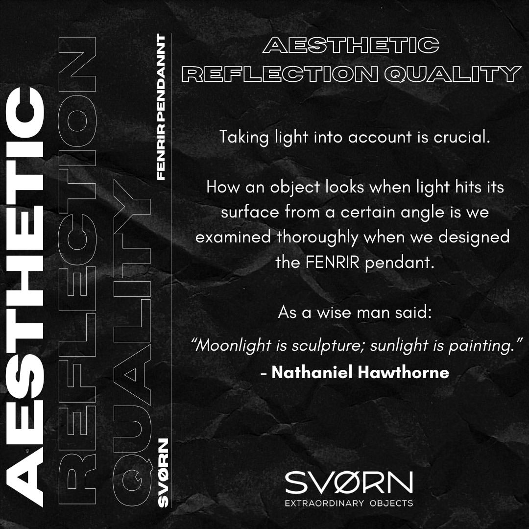 WE DON'T SKETCH. WE SCULPT.
Fenrir pendant in Chrome Noir finish
svorn.net/products/fenri…

#svorn #mensjewelry #hypebeast #streetstyle #streetwear #streetfashion #mensfashion #mensaccessories #mensstyle #jewelry #giftsforhim #gift #mensgifts #giftsformen #design #industrialdesign