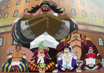 "Sakazuki" est le nom d'une cérémonie Yakuza que l'on peut retrouver à plusieurs reprises dans One Piece avec la Flotte ou encore Linlin brisant "l'Oyako Sakazuki" de Jinbe symbolisant la fin de leur relation "familliale".