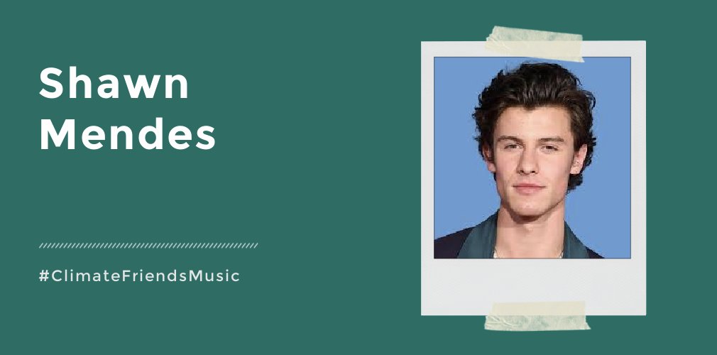 ClimateFriends's tweet photo. @shawnfoundation focuses on healthcare, youth empowerment, sustainability, education &amp; mental health. They've spoken out on the BLM movement &amp; climate action. Check out their website &amp; Spotify below @ShawnMendes #ClimateFriendsMusic https://t.co/te4P9cQnkX https://t.co/8FqkNPuffc https://t.co/eNou5tbiMJ