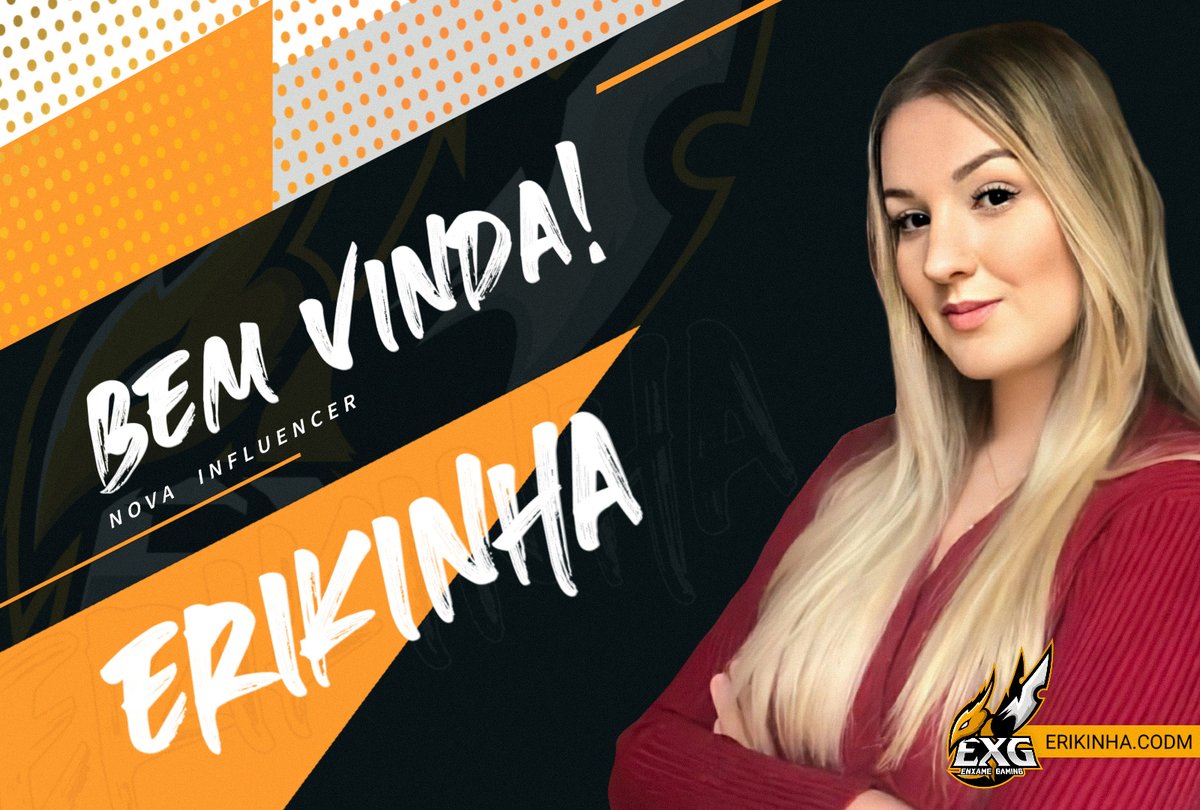 EnxameGaming's tweet photo. Nova influencer!

A @erikinha.codm é a mais nova integrante da Enxame Gaming, e será uma das responsáveis por manter toda nossa torcida do @callofdutymobile atualizada, e por dentro de todos os nossos jogos.

Seja muito bem vinda Erikinha! #GoEXG 🐝💖 https://t.co/5kJKwaHgbT