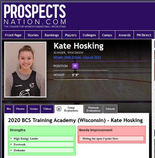JL_Hemingway's tweet photo. #BCSTrainingAcademy 
'21 Kate Hosking (WI) is the type of player every team needs to be successful. 

A vocal, high energy player that makes the timely play.

@ProspectsNation Card
https://t.co/Hfk97YK0kD

#BCSAllAmerican Academy | ATL | Aug. 22-23
https://t.co/znBmtI0J69 https://t.co/wuXvZhjuRk