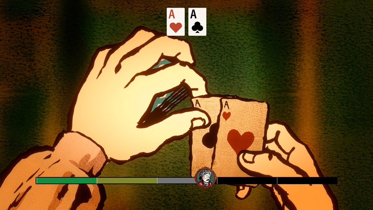 AUTOMATONJapan's tweet photo. 【ニュース】イカサマカードゲーム『Card Shark』発表、PC/Nintendo Switchにて国内発売へ。嘘と欺瞞で血塗られたトランプ
https://t.co/yDsevxrwkP https://t.co/ozr0CnCIck