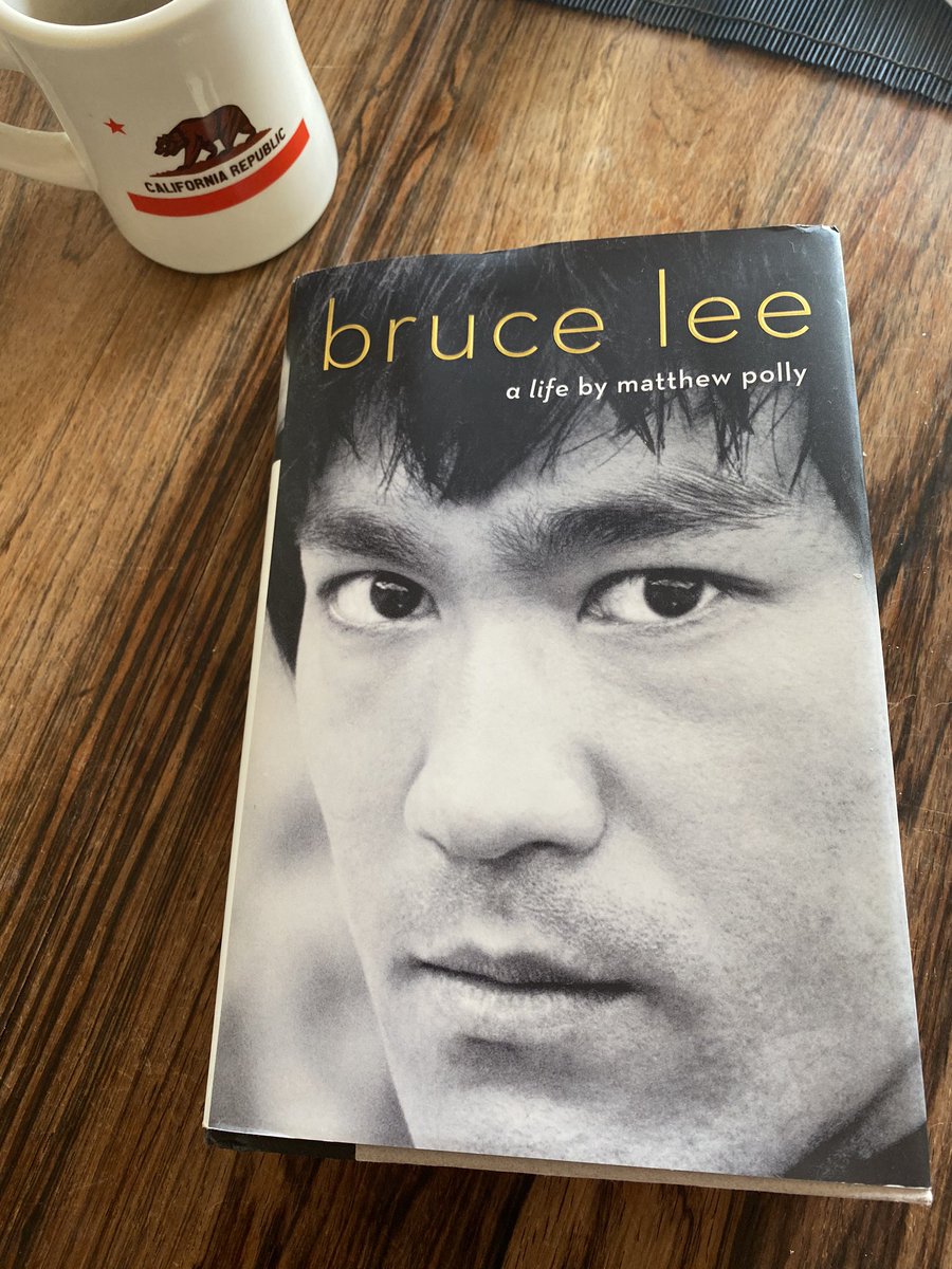 Rbantam's tweet photo. Just finished this fantastic book..as a life long Bruce fanatic,this is the definitive book on the greatest martial artist of all time #BruceLee #matthewpolly https://t.co/tJDuwXkLnv