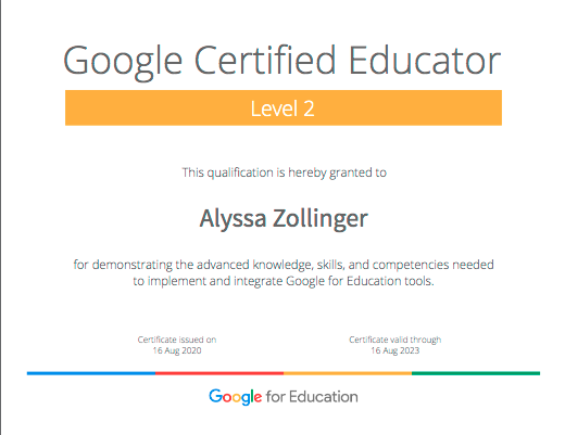 Mrs. Zollinger (@mrszollinger) on Twitter photo Yay! Level 2 is complete! I think my summer PD has been a success. Can't wait to start this new year <a href="/FTSHunterdon/">FTS Hunterdon</a> #pawpride Yay! Level 2 is complete! I think my summer PD has been a success. Can't wait to start this new year <a href="/FTSHunterdon/">FTS Hunterdon</a> #pawpride