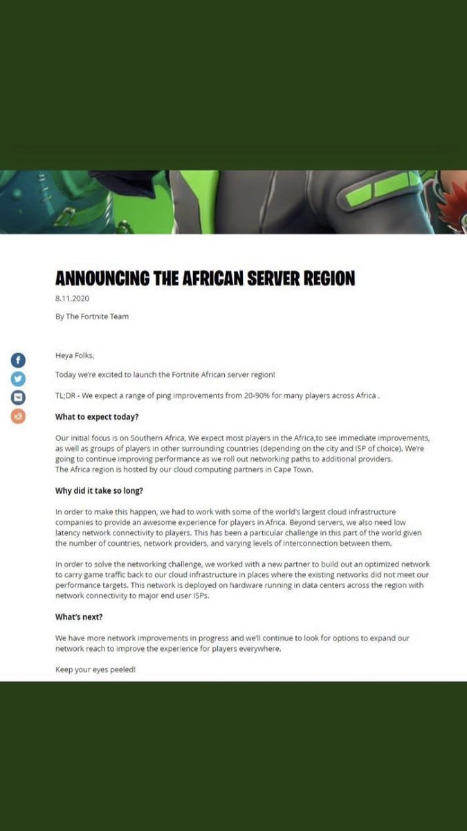 SAE_Wraith's tweet photo. Imagine this happens #AfricanFortniteServers https://t.co/mBH6pI1p4h