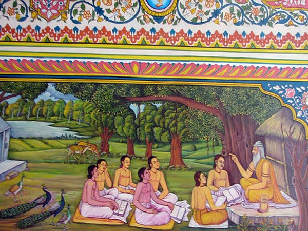 Education system in Ancient India- In this thread I will try to explain how Education system worked in ancient India. Objective of education in Vedic times was not only to impart knowledge to students but also development of their character as a whole.