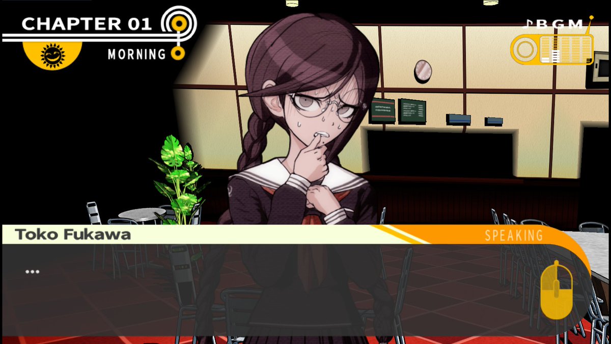 LOOK AT TOKO'S REACTIONSHE STAYS SILENT BC SHE KNOWS