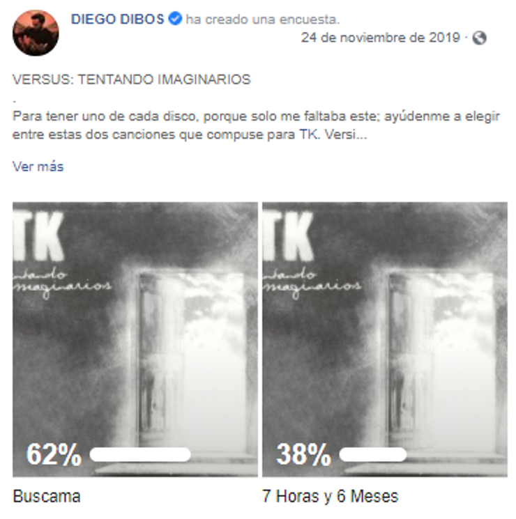diegodibos's tweet photo. En noviembre de 2019, tú elegiste "#Buscama" como una de las canciones para mi álbum "#20AñosDeMúsica" y este fin de semana haré una versión a dúo junto a un invitado sorpresa. ¿Te animas a decir quién? 🤔🔥
.
.
Sígueme en Instagram https://t.co/q1yJcaUOl4
.
.
#diegodibos #tk https://t.co/v8Ay5rBvlV
