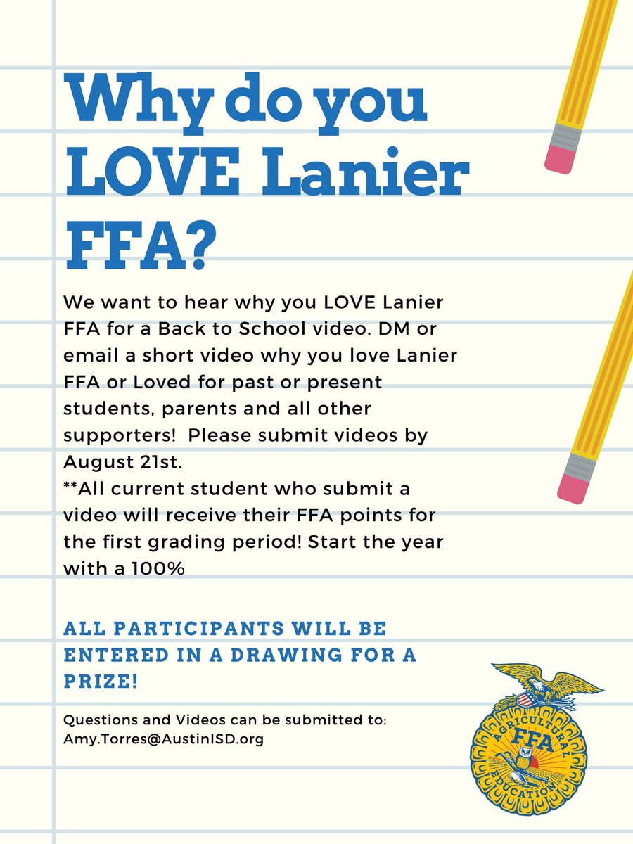 LanierFFA's tweet photo. I know you love@ya! Now tell us why! https://t.co/ZII4t3aKxf