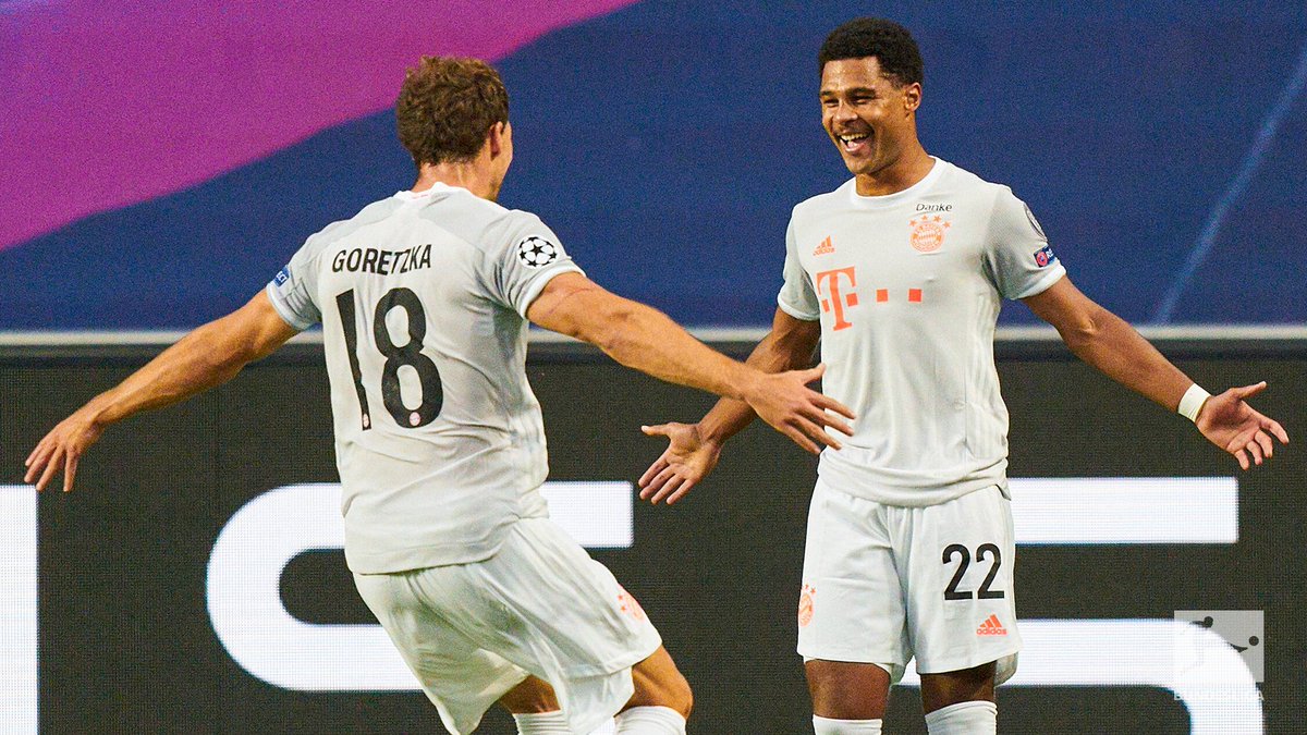 3-0 ✅ vs. Belgrade  
7-2 ✅ vs. Spurs
3-2 ✅ vs. Olympiacos 
2-0 ✅ vs. Olympiacos
6-0 ✅ vs. Belgrade
3-1 ✅ vs. Spurs
-----------------------
3-0 ✅ vs. Chelsea 
4-1 ✅ vs. Chelsea
8-2 ✅ vs. Barcelona
?-? ❓ vs. Lyon 

<a href="/FCBayernEN/">FC Bayern</a> have been in fine form in the #UCL so far 💯