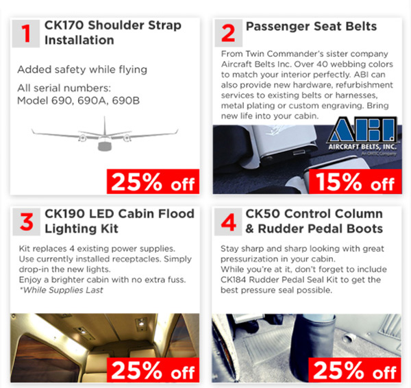 TCAircraft's tweet image. Summer’s almost over and these #bargains will be gone. Contact your favorite #Factory #Authorized Twin Commander #Service #Center before summer ends. #TwinCommander #shrike #turboprop #commander #jetprop #aerocommander #plane #seatbelts #shoulderstrap #led #lighting #summer #sale