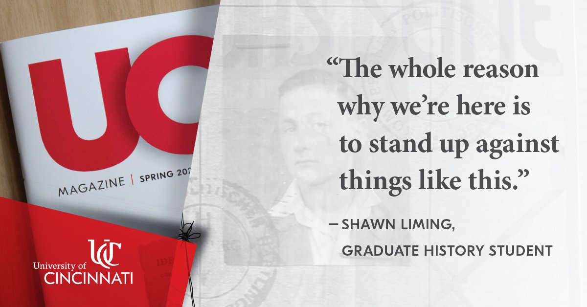 UC E-Media Professor and Emmy Award-winning journalist 
@hlimor shares her father’s Holocaust survival story with lessons to inspire action against hatred and bigotry today. Read the story in <a href="/UofCincymag/">UC Magazine</a>: on.uc.edu/2ynvDyT

 <a href="/HopeAfterHate1/">HopeAfterHate</a> <a href="/UC_CCM/">CCM @ Univ of Cinti</a> #HopeAfterHate