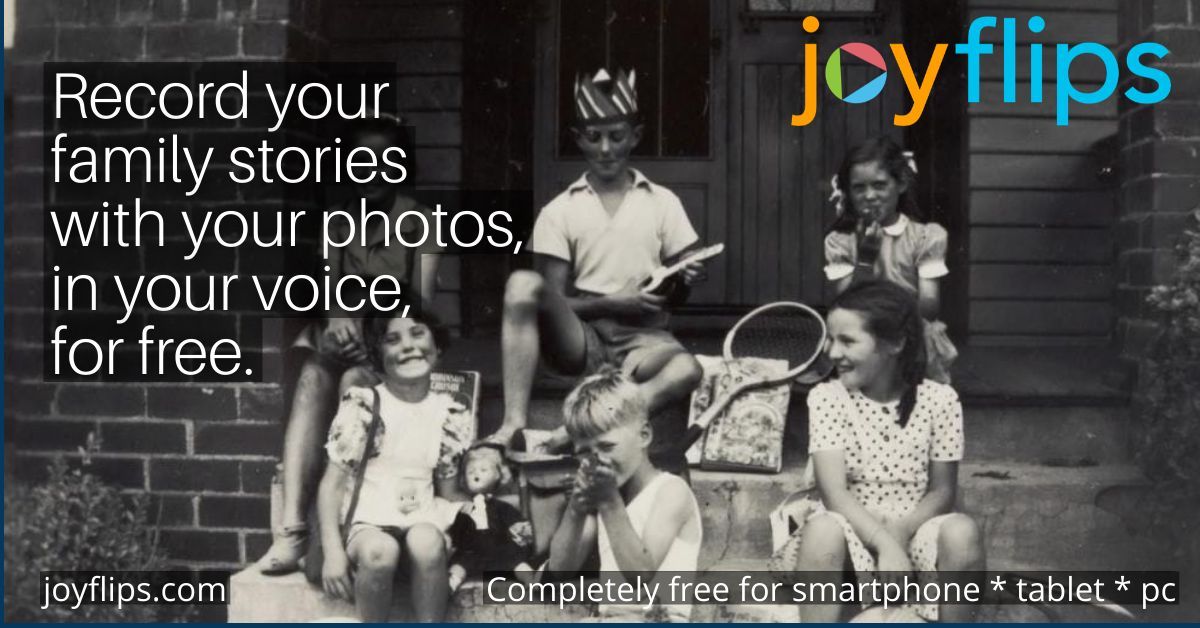 JoyFLIPS's tweet photo. Create a digital album and share it with all your family, and invite them to add their stories too! It's easy and it's completely free! https://t.co/eNIUn1BCwi #photos #memories #stories #family #familyhistory https://t.co/vnCoMFTp6j