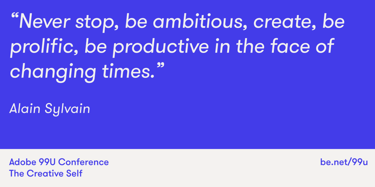 For <a href="/sylvainlabs/">SYLVAIN</a> CEO Alain Sylvain, the key to unlocking your potential lies in learning your power language. In his #99UConf keynote, he dissects markers of power and how we can leverage inherent skills to assert ourselves. Watch the talk: adobe99u.co/3hGrHLx
