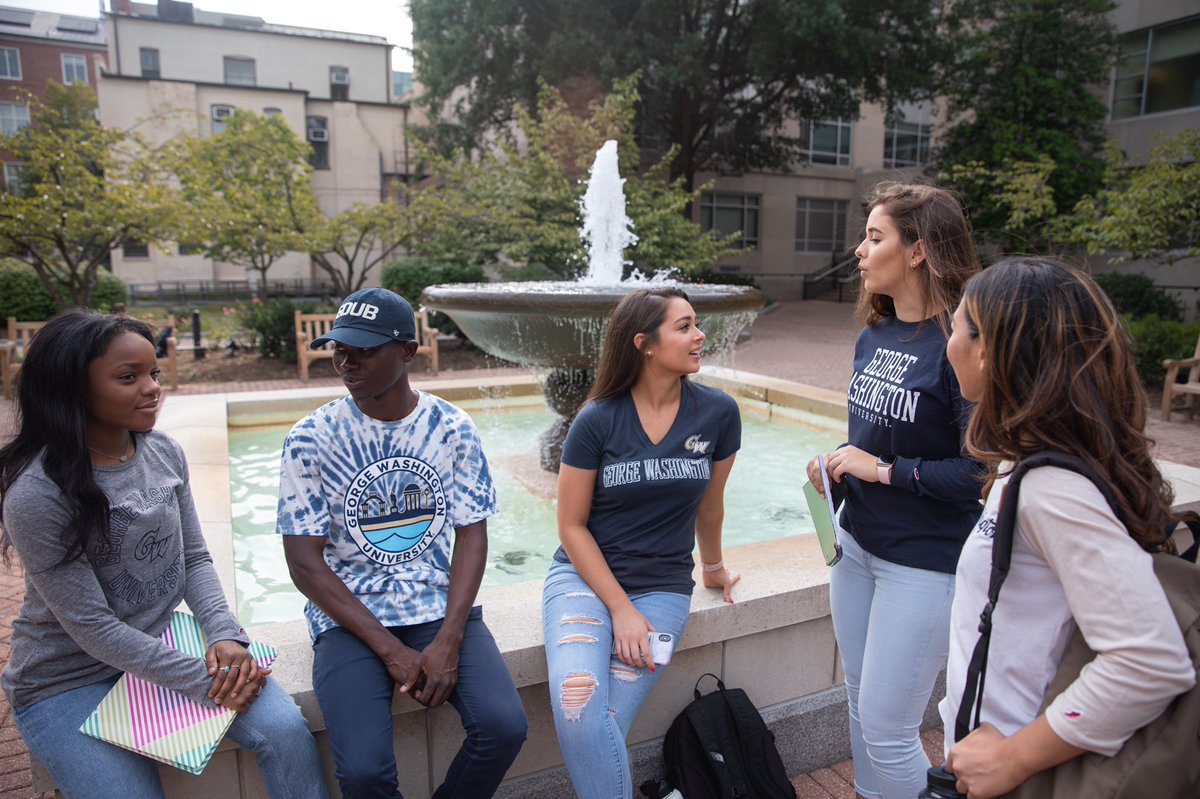 Shop the latest #gwu collection and get ready for #collegecolorsday on September 4. #raisehigh gwshops.com