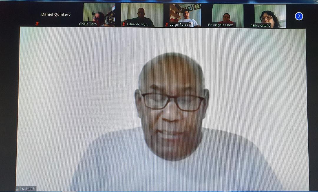 mineducacion_ve's tweet photo. #EnDesarrollo | Min. @psuvaristobulo lidera videoconferencia de trabajo con los Vicemin. @RosangelaOrozco @gtorodelara @Nancyor7 @JorgePerezVZLA y Eduardo Hurtado para evaluar el  desarrollo del nuevo año escolar 2020-2021 y el Plan #CadaFamiliaUnaEscuela. @NicolasMaduro https://t.co/bWiIn6Z70Y