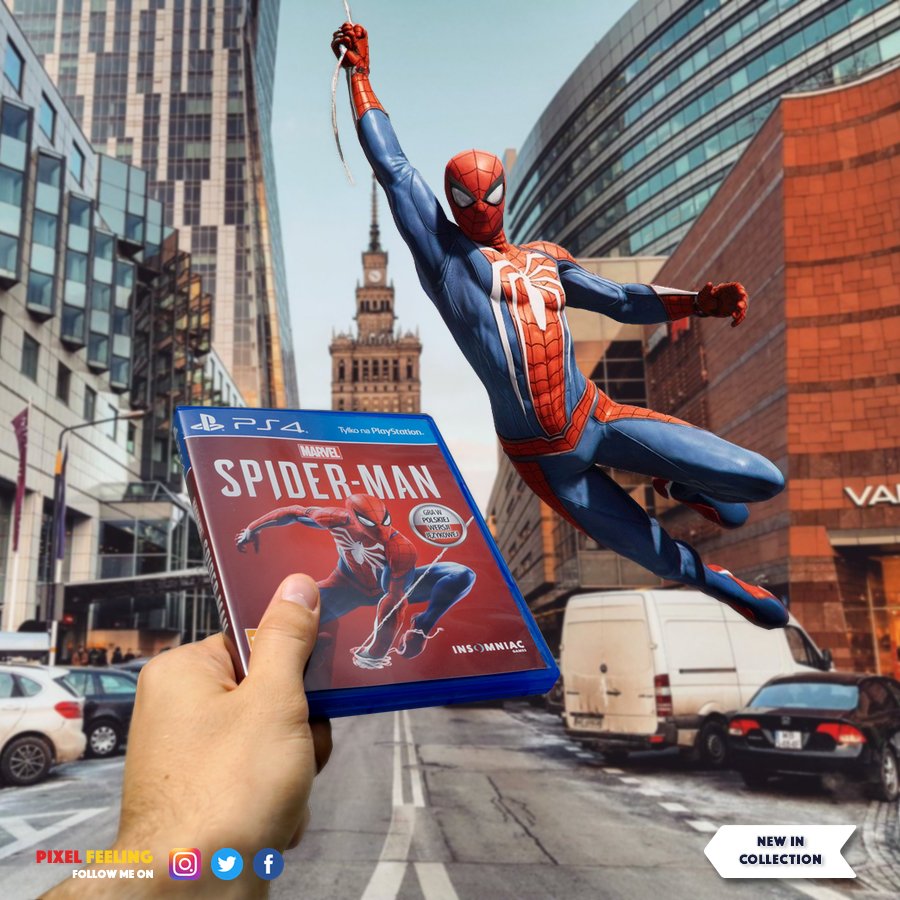 PixelFeeling's tweet image. #NewInCollection📀 #PS4Collection

🕸 "Hej, Pajonk! Mam Twoją grę 📀! Łap!" 🕷🤘.

Nie ma to jak przybić piątkę 🤚 z Pajonkiem w centrum Warszawy!

@iampavvlito - thx for background photo! 👌