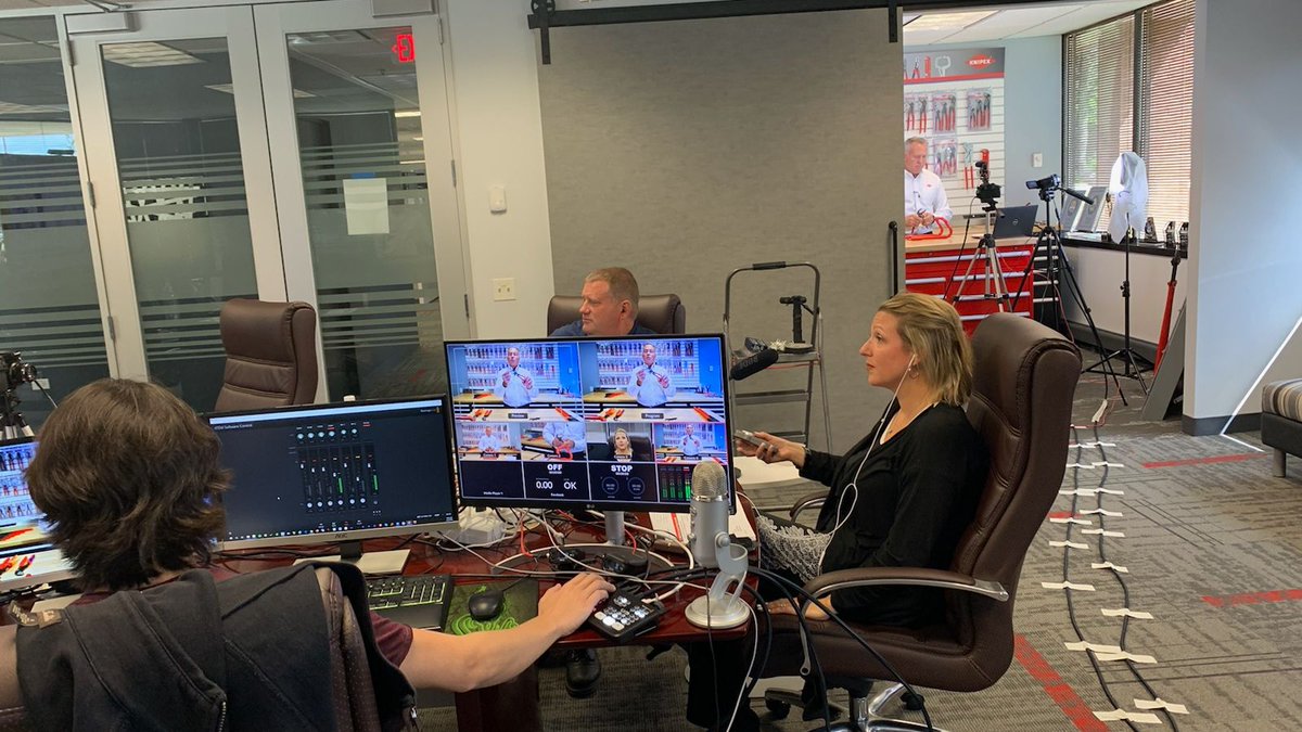 KNIPEX_Tools's tweet image. That&apos;s a wrap! Our team just finished up a successful virtual training session with a group of @NetPlusAlliance distributors. #KNIPEXUSA #TalkingTools #NetPlusAlliance