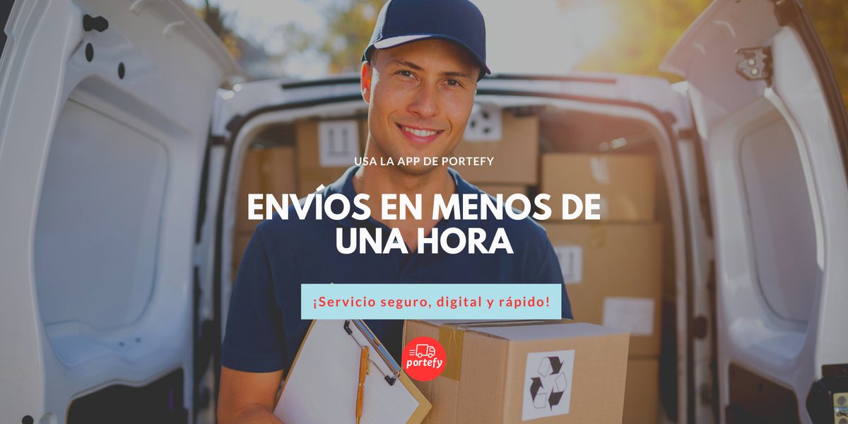 ¡Somos los más rápidos 💨 y económicos 👌 de Madrid!
Solicita ya tu vehículo 🚗 🛵🚚 y envía todo lo que necesites a cualquier rincón de #Madrid. Desde un móvil hasta un frigorífico.

#Enviosrapidos #enviosinmediatos
portefy.com