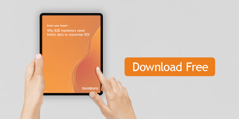 SurgeJG's tweet photo. Grab @bomboradata's latest insights on why #Intentdata can be exceptionally powerful for the marketing stack of every enterprise and #SMB looking to scale #growth in 2020. 
https://t.co/pjOn94QAjI

#b2bmarketing #b2bsales #leadgen #abm https://t.co/mW4b9b7N1q