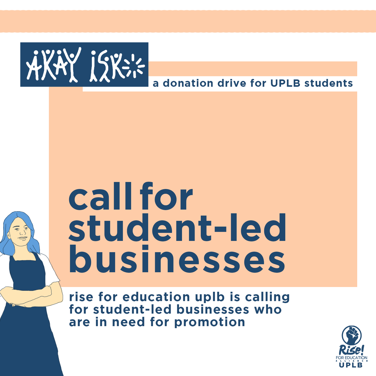 R4EUPLB's tweet photo. It has come to our attention that a number of students have been starting their own businesses to fund possible costs of the new mode of learning.  This being said, we are looking to promote student-led businesses.

Answer at https://t.co/40OkfpeXNY to get your business promoted! https://t.co/RKrgxIM4g2