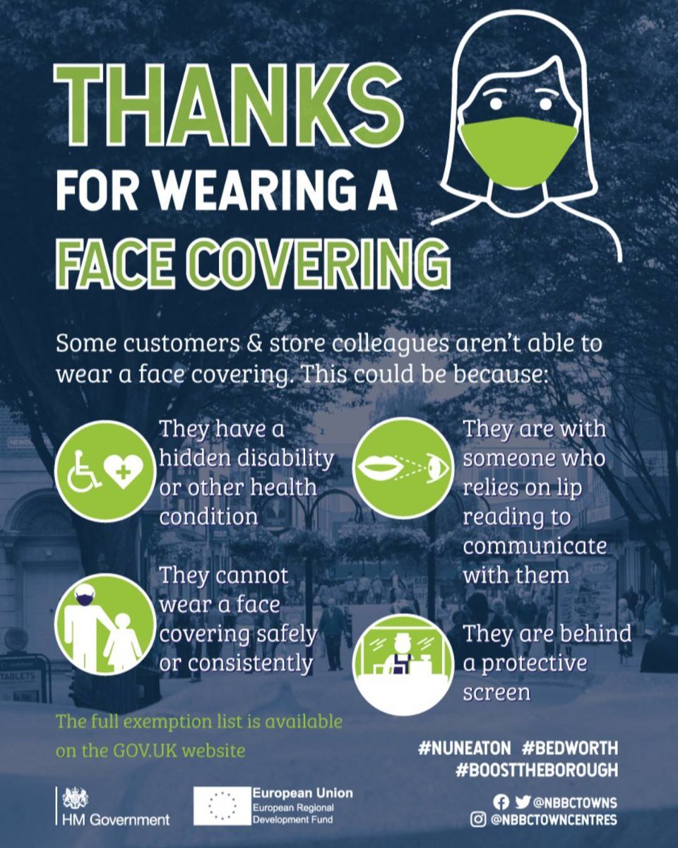 #Nuneaton's Wednesday market tomorrow.
Please shop safely, wear a face covering when entering shops and socially distance.

#BoostTheBorough