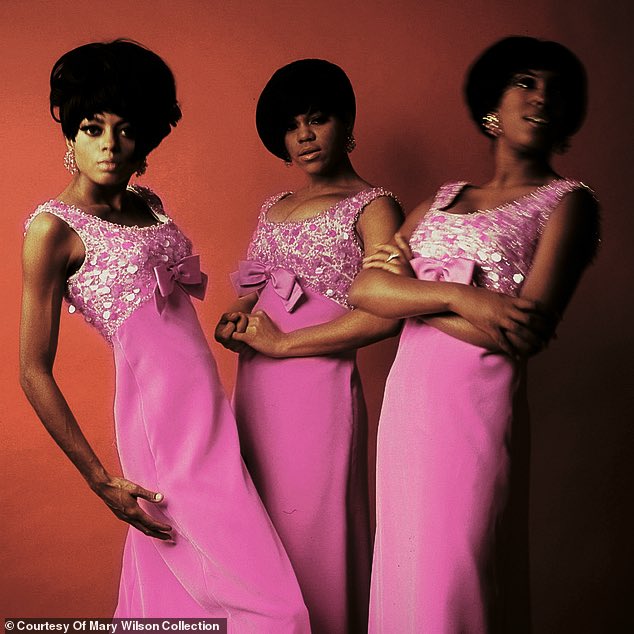 Early on Supremes dressed in looks from Dept stores + still servedThey would wear SAKs, Jacobson’s + Hudson’s(Diana used to work there) — “A lot of times we’d go in + they didn’t even want to wait on us because we were Black”