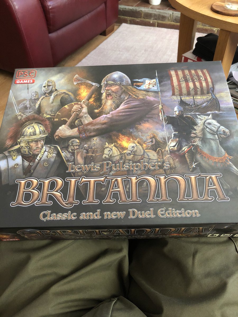 After a long wait it’s arrived! Britannia!