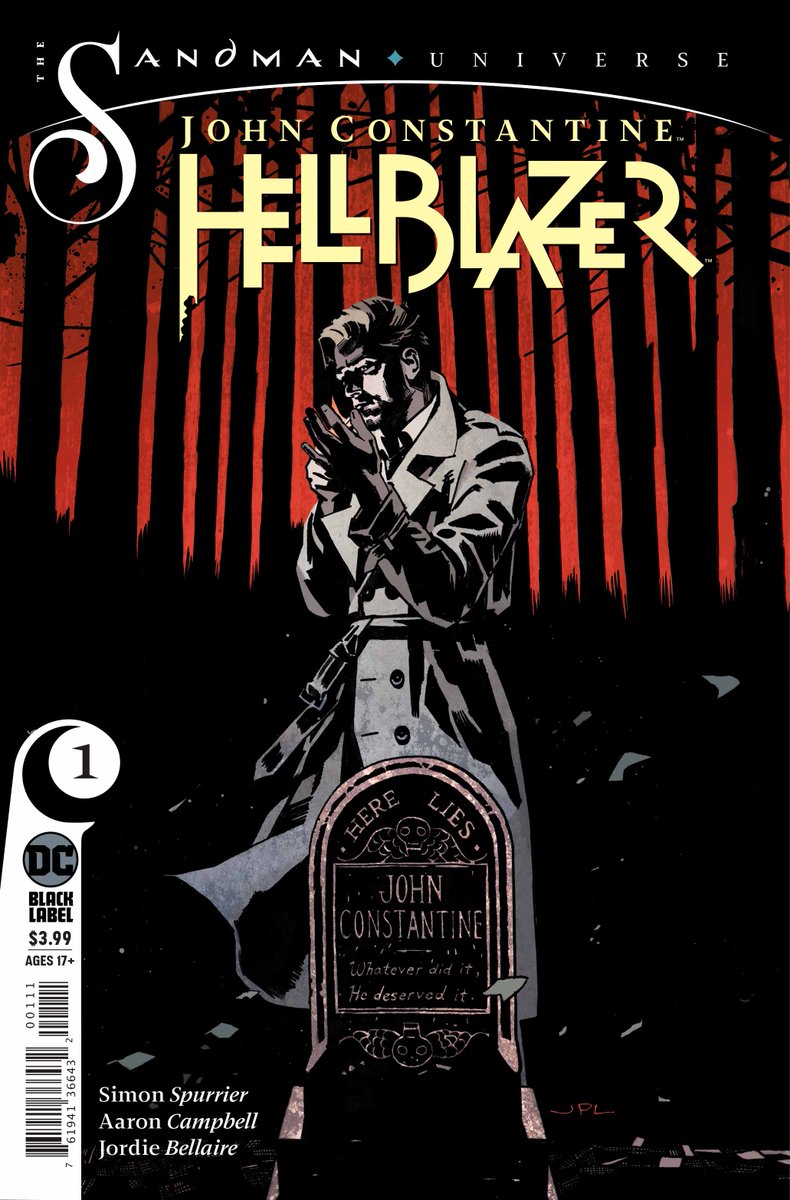 . @Newsarama on John Constantine: Hellblazer #1: "Vertigo may be shuttered, but the spirit of one of its icons is alive and well in the pages of John Constantine: Hellblazer...He’s back to doing what he does best, which is conning his way through shocking tales of British horror."