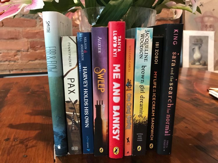 Hello friends! I’m giving away this gorgeous stack of #middlegrade beauties. If you’re a teacher and need books for your classroom RT+F by noon 20/8 to enter. I’ll throw in signed copies of my books too! (Sorry, Canada only) #KidsNeedBooks #kidlit #mglit #bookgiveaway #teachers